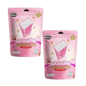 [ โปร 1 แถม 1 ] MASHLOW มาร์ชโล่ 80g  ช็อกโกแลตเคลือบมาร์ชเมลโล่แท่ง มีฮาลาล พกพาง่าย ช็อกโกแลต มาร์ชเมลโล่ มารชโล80g สตอ+สตอ