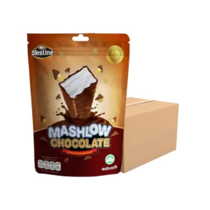 [ช็อกครึ่งลัง 30 ห่อ] MASHLOW มาร์ชโล่ 80g  ช็อกโกแลตเคลือบมาร์ชเมลโล่แท่ง มีฮาลาล พกพาง่าย