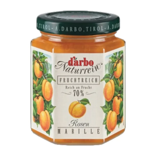 ดาร์โบแยมแอปริคอตเข้มข้น 200 กรัม/Darbo Apricot Double Fruit200gr