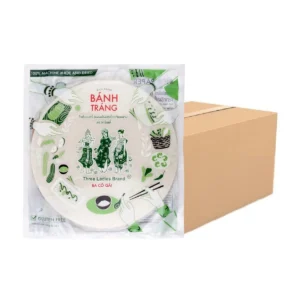ทรีเลดี้ ใบเมี่ยงญวณ แป้งเวียดนาม แผ่นวงกลม 340g. ยกลัง (44 ห่อ)
