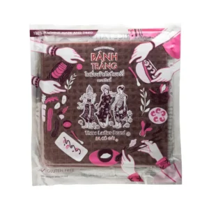 ทรีเลดี้ ใบเมี่ยงญวณไรซ์เบอร์รี่ แป้งเวียดนาม เกรด A แผ่นสี่เหลี่ยม 340g. (1 ห่อ)