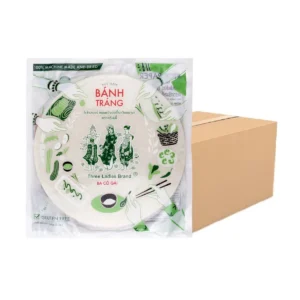 ทรีเลดี้ ใบเมี่ยงญวน แป้งเวียดนาม วงกลม 340g. (20 ห่อ)