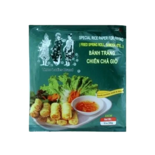 ทรีเลดี้ ใบเมี่ยงญวนทอด แผ่นปอเปี๊ยะ 340g. (1 ห่อ)