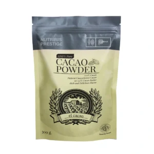 bakery-ingredients-0186 นูทริริส เอล คาเคา พาวเดอร์ ผงคาเคา เพียว100% 300 กรัม จากเปรู (EL Cacao Powder) NUTRIRIS Brand