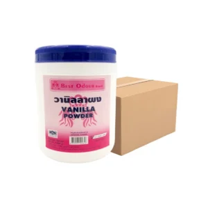 bakery-ingredients-0201 ยกลัง วานิลลาผง ขนาด 1000 กรัม 1 ลัง บรรจุ 6 กระป๋อง ขนม เบเกอรี่ เบสท์โอเดอร์ กระป๋อง วนิลลา ผง