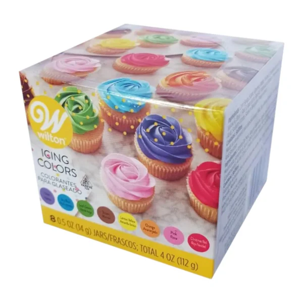สีเจลผสมอาหาร Wilton Icing Color ชุด 8 สี (8 ขวด/กล่อง)
