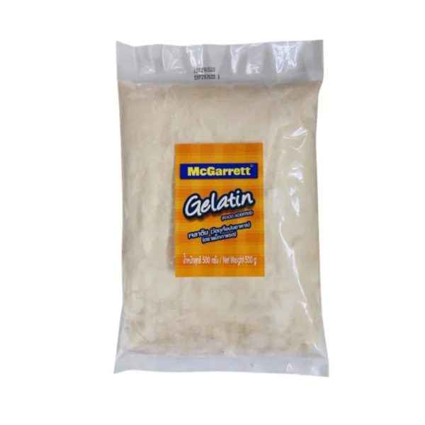 bakery-ingredients-0235 แม็กกาแรต เจลาติน (Gelatin) 500 กรัม