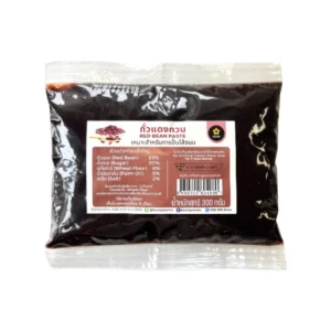 ไส้ถั่วแดงกวน Red bean paste ตรา KOON (คูน) ขนาด 300 กรัม