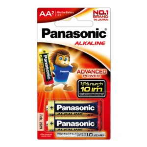 batteries-013 พานาโซนิค ถ่าน Alkaline AA x 2