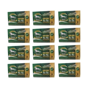 batteries-033 ถ่านม้าขาว D (CARTON) กล่อง 12 แพ็ค (แพ็ค 2 ก้อน) x 1 ลัง (12 กล่อง)