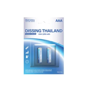 batteries-073 Dissing ถ่านอัลคาไลน์ 1.5V ขนาด AA/AAA แพ๊ค 2/4 ก้อน AAA,Pack 2 Pcs.