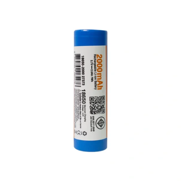 จีลิงค์ แบตลิเธียม 2000 mAh รุ่น 18650-2000-S