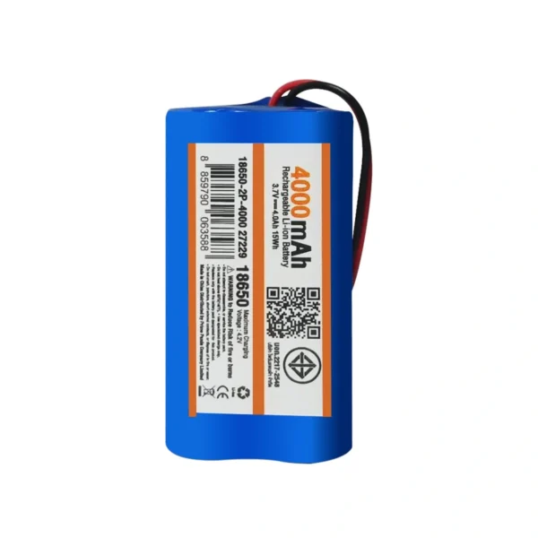 จีลิงค์ แบตลิเธียม 4000 mAh รุ่น 18650-2P-4000