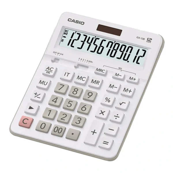 คาสิโอ เครื่องคิดเลข รุ่น GX-12B-WE