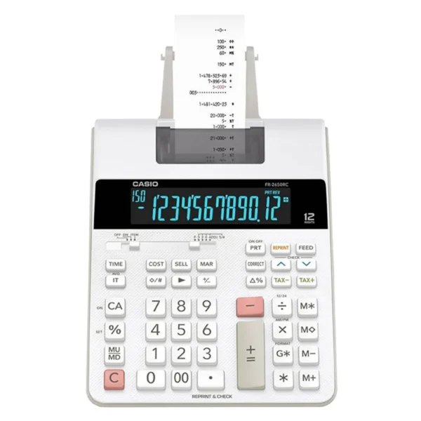 คาสิโอ เครื่องคิดเลขแบบพิมพ์ได้ รุ่น FR-2650RC