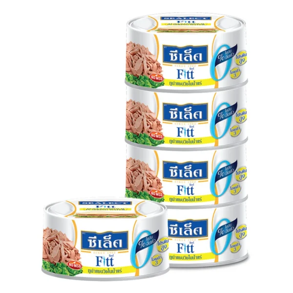 canned-packaged-0032 ซีเล็ค ฟิตต์ ทูน่าแซนวิชในน้ําแร่ 165 ก. x 4