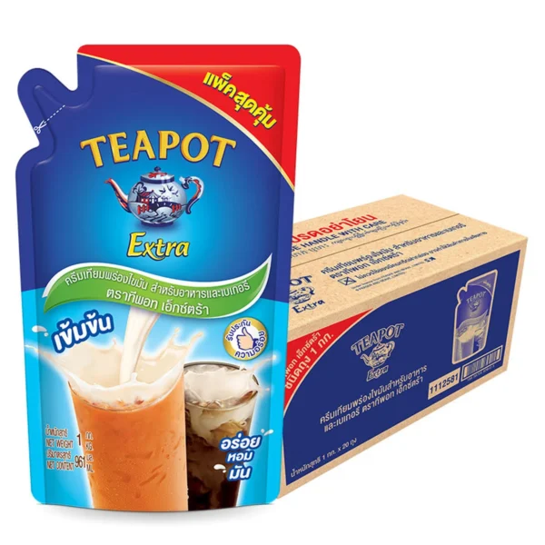 canned-packaged-0036 ทีพอท เอ็กซ์ตร้า ครีมเทียมพร่องไขมัน 1 กก. x 20