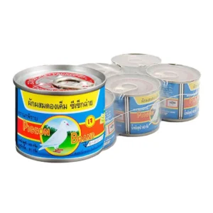 นกพิราบ ผักผสมดองเค็มซีเซ็กฉ่าย ฝาดึง 140 ก. x 6