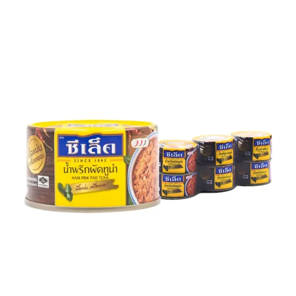 canned-packaged-0053 ซีเล็ค น้ําพริกผัดทูน่า 95 ก. x 6