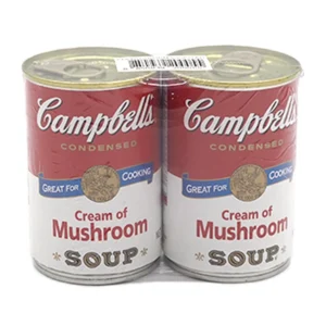 canned-packaged-0059 แคมเบลล์ ซุปครีมเห็ด 298 กรัม x 2 กระป๋อง