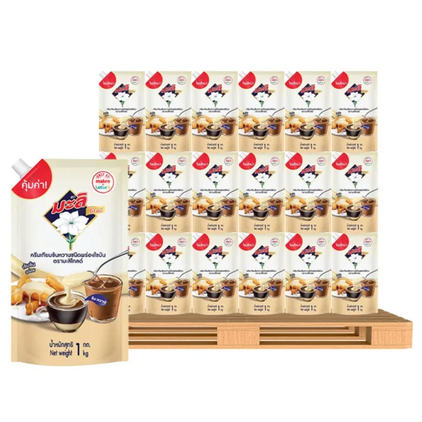 มะลิโกลด์ ครีมเทียมข้นหวาน 1กก.X20X28
