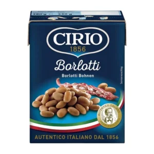 CIRIO Beans Box ซีริโอ ถั่วบรรจุกล่อง 380g Borlotti (ถั่วแดง) CI48