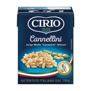 CIRIO Beans Box ซีริโอ ถั่วบรรจุกล่อง 380g Cannellini (ถั่วขาว) CI45