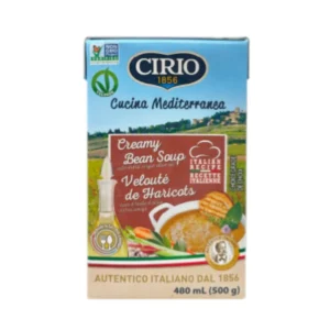 CIRIO Creamy soup 3 รสชาติ ซุปครีมสําเร็จรูป มะเขือเทศ / ถั่วบอร์ลอตติ / ถั่วลูกไก่ พร้อมทาน 500 กรัม ถั่วบอร์ลอตติ CI60