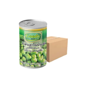 canned-packaged-0126 กู๊ดดี้ ถั่วลันเตาในน้ําเกลือ 425 ก. x 12