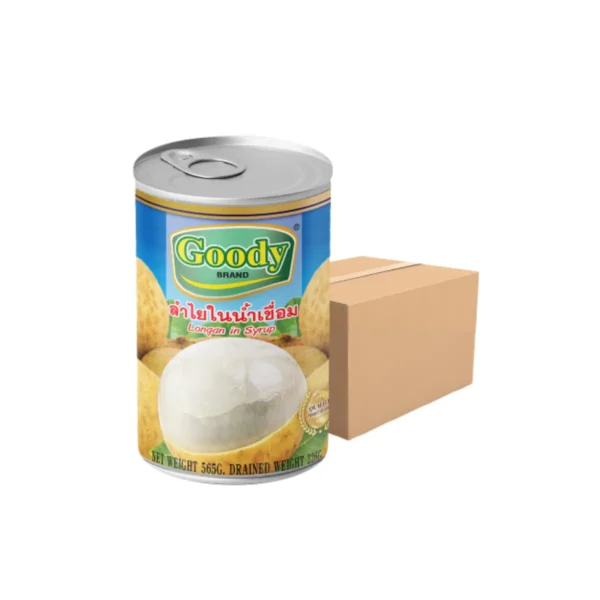 canned-packaged-0138 กู๊ดดี้ ลําไยในน้ําเชื่อม 565 ก. x 12