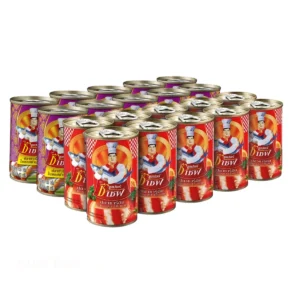 canned-packaged-0169 ซูเปอร์ ซี เชฟ ปลากระป๋อง ซาดีนในซอสมะเขือเทศ และ ซาดีนในซอสยําปลาร้า 155 ก. x 20