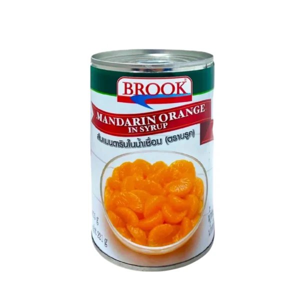 บรูค ส้มแมนดารินในน้ําเชื่อม 425 กรัม Brook Mandarin Orange in syrup 425 g.