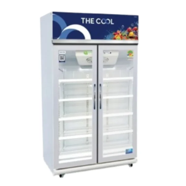 chiller-0017 The Cool ตู้แช่แบบกระจก ตู้เย็น 2 ประตู ความจุ 27.6 คิว รุ่น Alpha 2P Premium-SWW