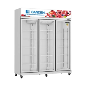 chiller-0035 ซันเด้น ตู้เครื่องดื่ม 3 ประตูSMI-1200 40 คิว