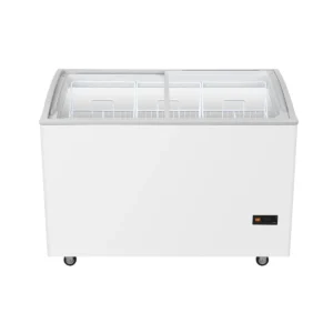 chiller-0041 Haier ตู้แช่แข็งฝากระจกโค้ง ขนาด 10.3 Q/ 291 L รุ่น SD-407DP