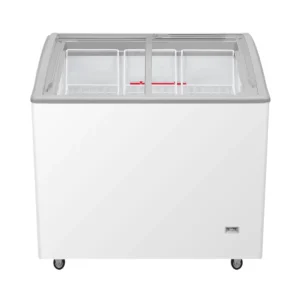 chiller-0042 Haier ตู้แช่แข็งฝากระจกโค้ง 1 ประตู ขนาด 7.6 Q / 217 L รุ่น SD-217P