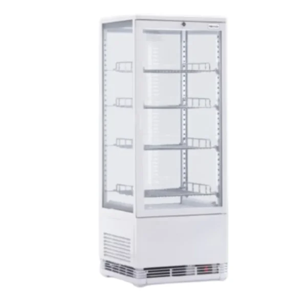 chiller-0069 The Cool ตู้แช่แบบกระจก 4 ด้าน 4 ชั้น ตู้แช่เค้ก ความจุ 3.5 คิว(98 ลิตร) รุ่น LUCY L98H