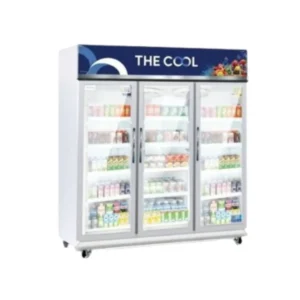 The Cool ตู้เย็น3ประตู ตู้แช่เครื่องดื่ม ตู้แช่แบบกระจก ความจุ 56 คิว(1537 ลิตร) รุ่น Alpha 3P Jumbo Premium-M