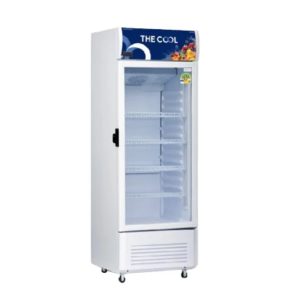chiller-0086 The Cool ตู้แช่แบบกระจก ความจุ 8.4 คิว(238 ลิตร) ตู้แช่เย็น 1 ประตู รุ่น LISA 238 CF