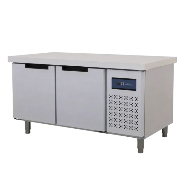 chiller-0118 S-COOL ตู้แช่เย็นแบบเคาน์เตอร์สแตนเลส 2 ประตู ความจุ 12 คิว รุ่น SL-BXGZT2000