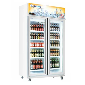 S-COOL ตู้แช่เครื่องดื่ม 2 ประตู ความจุ 24.6 คิว รุ่น S-COOL SM-112C (-8°C) (พรีออเดอร์ 10 วัน)