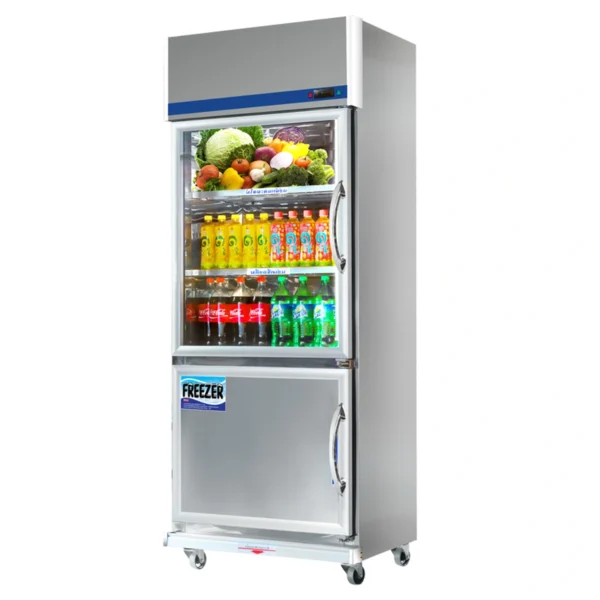 chiller-0127 S-COOL ตู้แช่เครื่องดื่มสแตนเลส 2 ประตู ความจุ 17.8 คิว รุ่น STVM82 (พรีออเดอร์ 10 วัน)