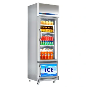 chiller-0129 S-COOL ตู้แช่เครื่องดื่มสแตนเลส 2 ประตู ความจุ 12.6 คิว รุ่น STM62D (พรีออเดอร์ 10 วัน)