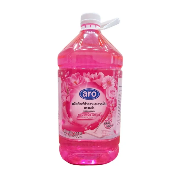 cleaning-liquid-all-007 เอโร่ น้ํายาทําความสะอาดพื้น ชมพู 5.2 ล.
