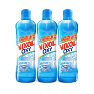 cleaning-liquid-all-025 วิกซอล ออกซี่ น้ํายาล้างห้องน้ํา กลิ่นอควาเฟรช 700 มล. x 3