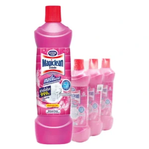 cleaning-liquid-all-030 มาจิคลีน เทอร์โบ พาวเวอร์ ผลิตภัณฑ์ทําความสะอาดห้องน้ํา กลิ่นสปาร์คกิ้ง พิ้งค์ 850 มล. x 3