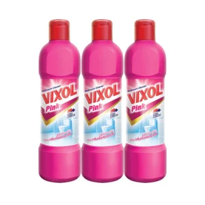 cleaning-liquid-all-035 วิกซอล น้ํายาล้างห้องน้ํา กลิ่นพิ้งค์พาราไดซ์ 450 มล. x 3