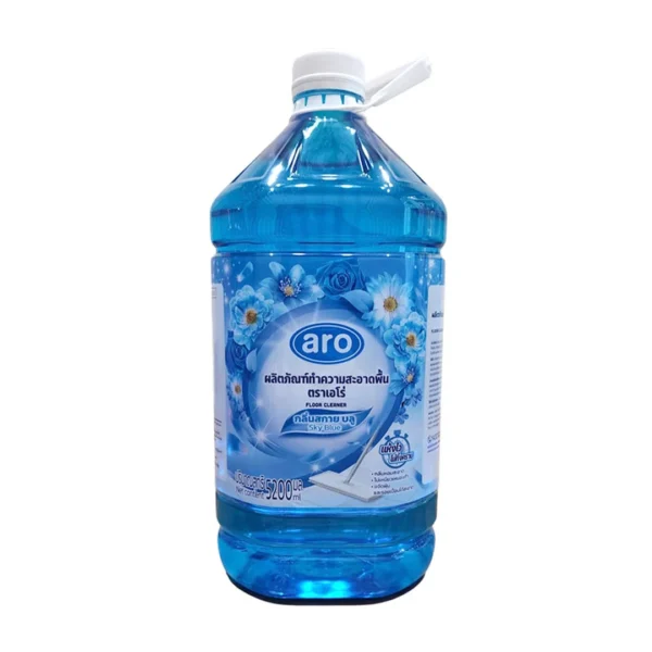 เอโร่ น้ํายาทําความสะอาดพื้น สีฟ้า 5.2 ล.
