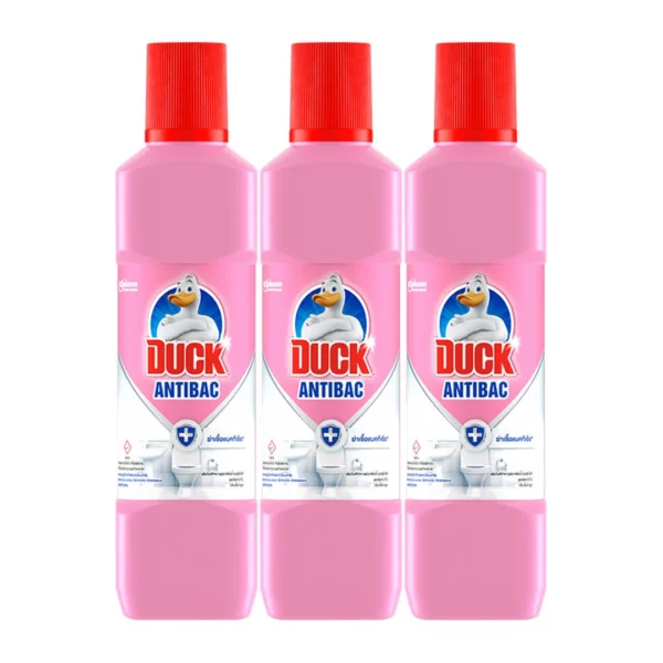 cleaning-liquid-all-082 เป็ด น้ํายาล้างห้องน้ํา กลิ่นพิ้งค์ สมูท 450 มล. x 3