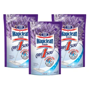 cleaning-liquid-all-083 มาจิคลีน น้ํายาถูพื้น กลิ่นลาเวนเดอร์ ชนิดถุงเติม 750 มล. x 3